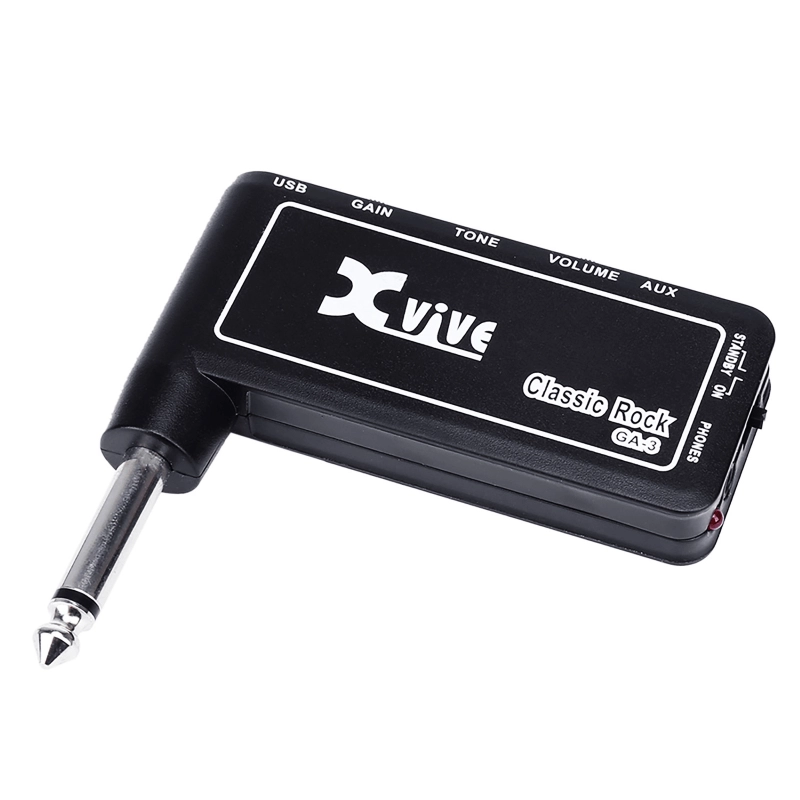 Xvive GA-3 Classic Rock - Amplificatore per cuffia da chitarra