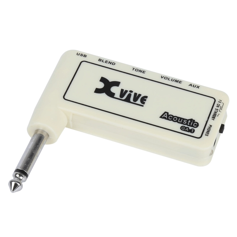 Xvive GA-1 Acoustic Amplificatore per cuffia da chitarra con Acoustic Simulator