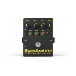 Tech21 SansAmp GT2 preamplificatore a pedale per chitarra