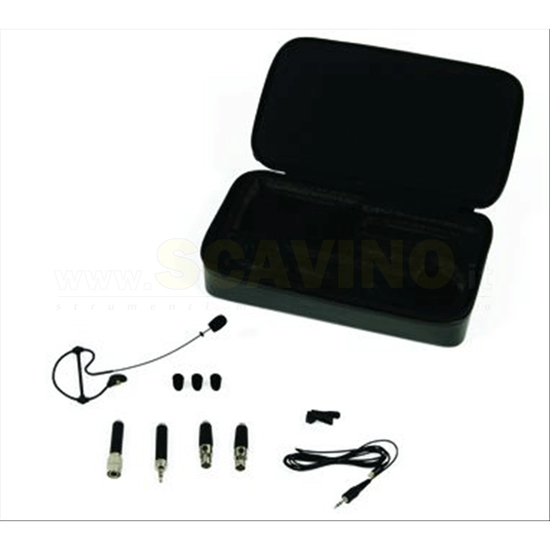 Samson SE50B - Microfono a Condensatore - Headworn - Omnidirezionale - Nero - c/Astuccio