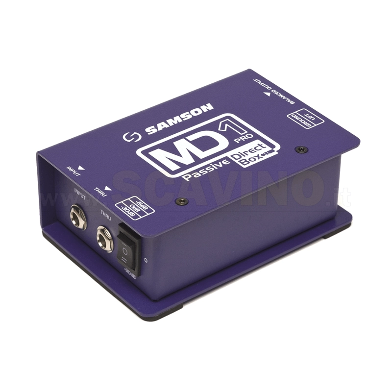 Samson MD1PRO - D.I. Box Pro mono - Passiva