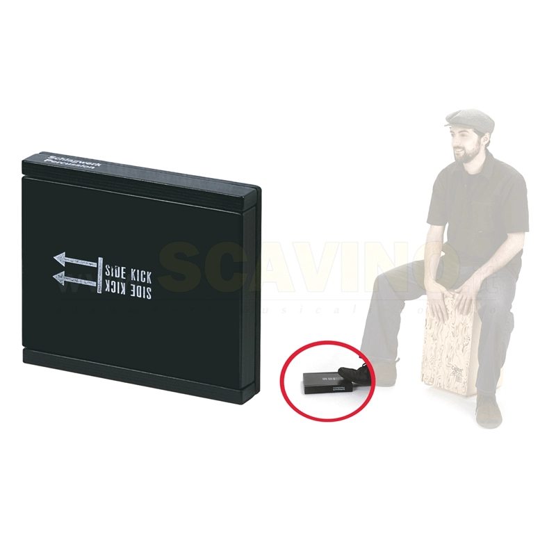 Schlagwerk SIDE 75 - Side Kick - clave a piede