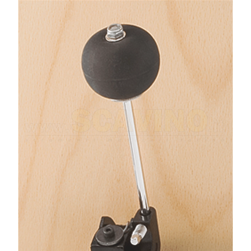 Schlagwerk BE 35 - battente soft "nero" per pedale Cajon