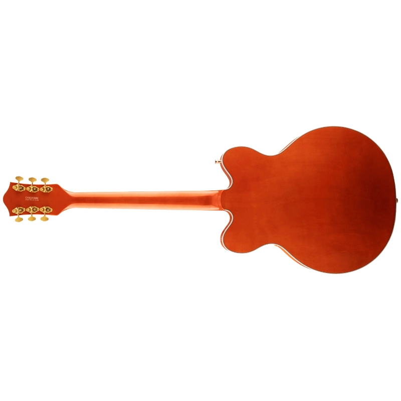 Gretsch G5422TG Electromatic® Classic Hollow Body Double-Cut with Bigsby® and Gold Hardware, Orange Stain