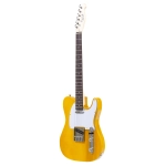 DE SALVO EGTLY Chitarra Elettrica Tele colore Sunburst, Red, Yellow Butterscotch Mythos