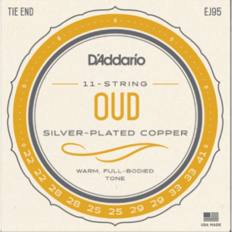 D'Addario EJ95 Oud 11 corde Nylon