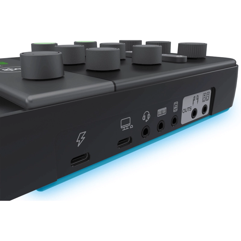 Mackie M-Caster Live Black Mixer Portatile Live Streaming Nero