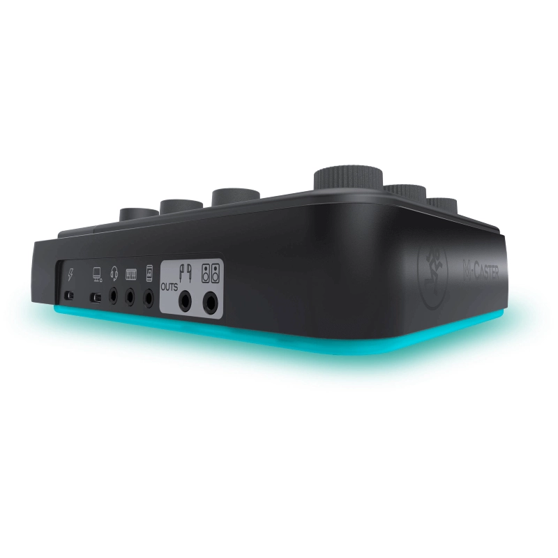 Mackie M-Caster Live Black Mixer Portatile Live Streaming Nero