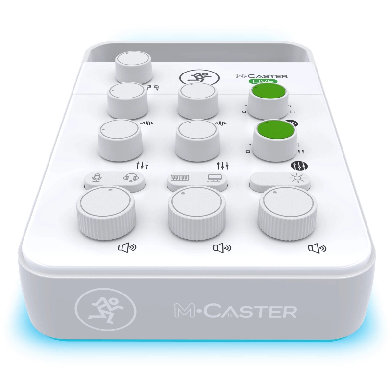 Mackie M-Caster Live White Mixer Portatile Live Streaming Bianco