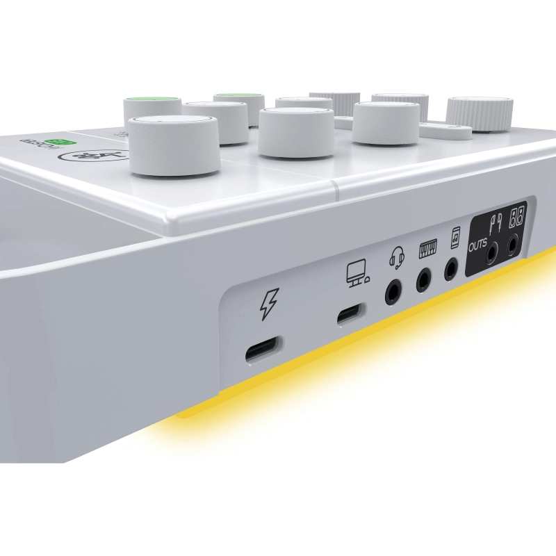 Mackie M-Caster Live White Mixer Portatile Live Streaming Bianco