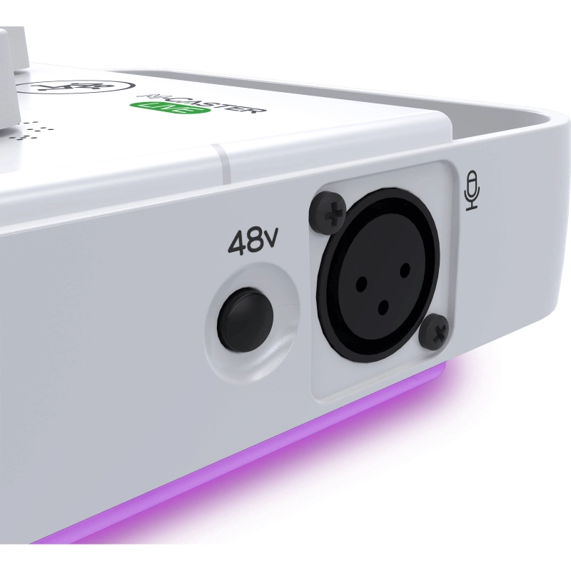 Mackie M-Caster Live White Mixer Portatile Live Streaming Bianco