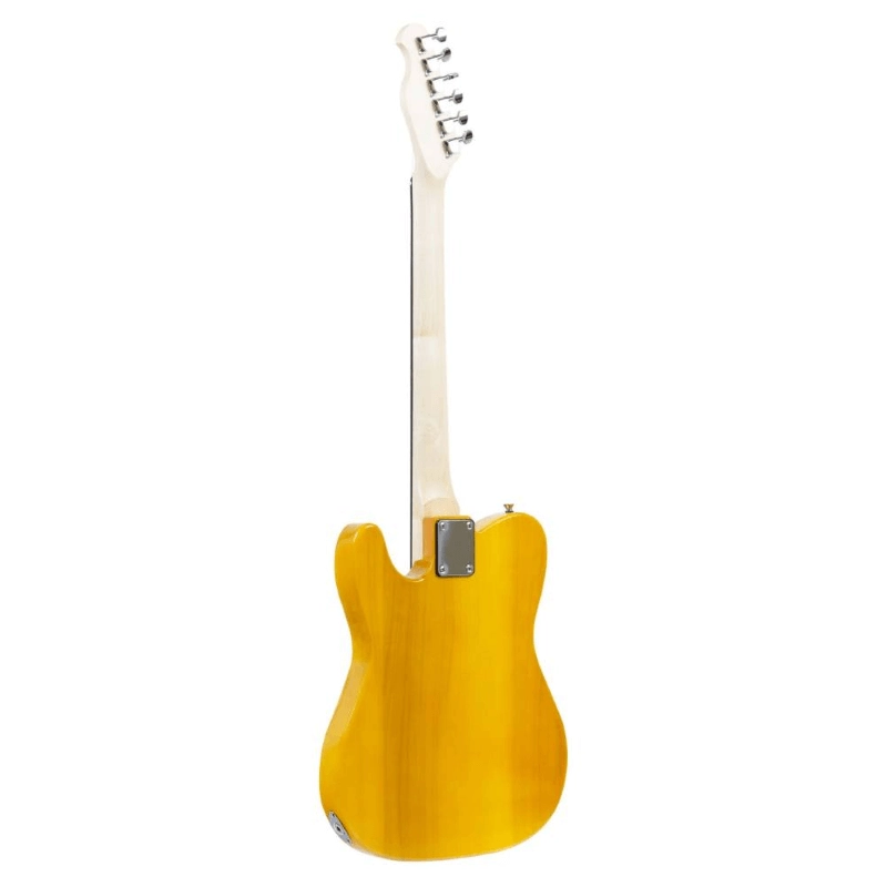 DE SALVO EGTLY Chitarra Elettrica Tele colore Sunburst, Red, Yellow Butterscotch Mythos