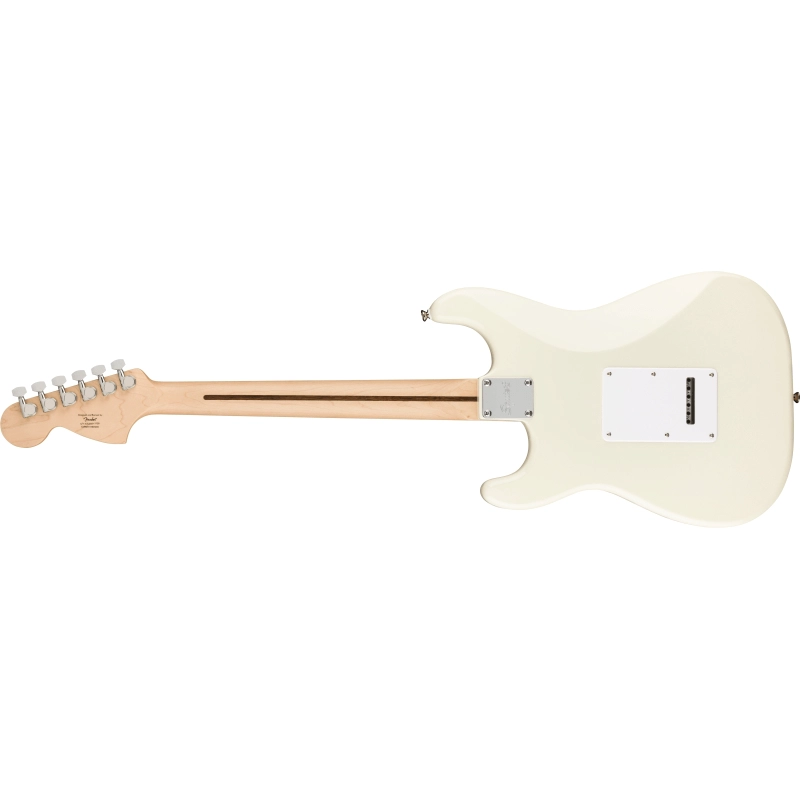 Fender Squier Affinity Series™ Stratocaster®, Maple Fingerboard, Olympic White 0378002505
