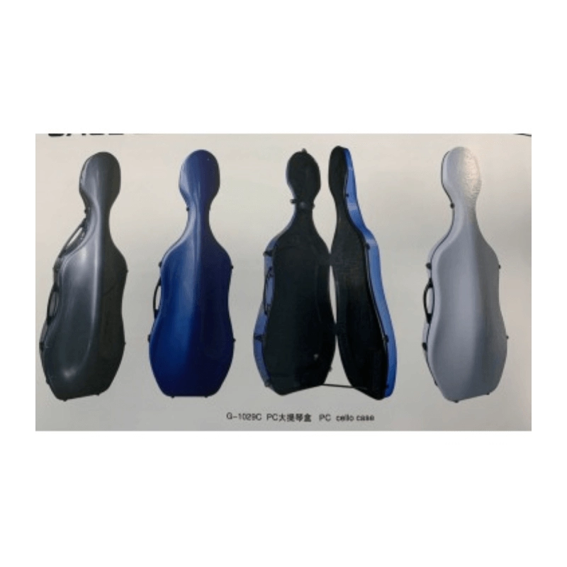 Astuccio Cello 4/4 Bruck-Gao 1029C Bordeaux