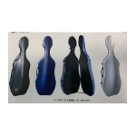 Astuccio Cello 4/4 Bruck-Gao 1029C Silver