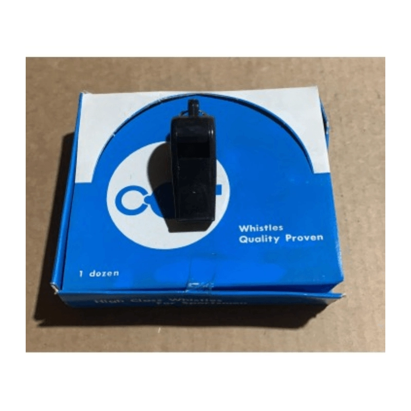 Fischietto da arbitro Grover TR025B Plastica nera