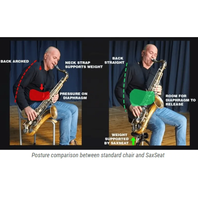 Sax Seat Sgabello per Sassofonisti