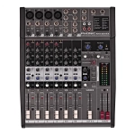 Phonic AM1204FX Mixer audio a 8 canali con effetti