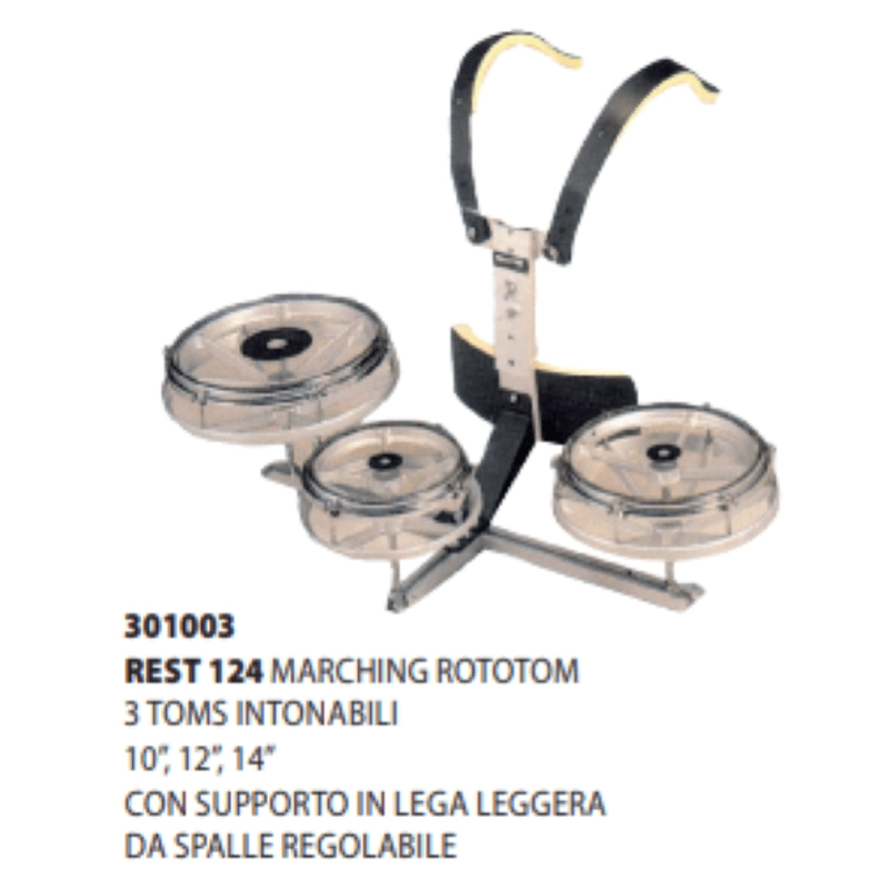 Rototom RST124 da parata con spallaccio