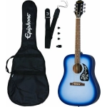 Epiphone Starling Acoustic Guitar Player Pack Starlight Blue PPAG-EASTARSLBCH1