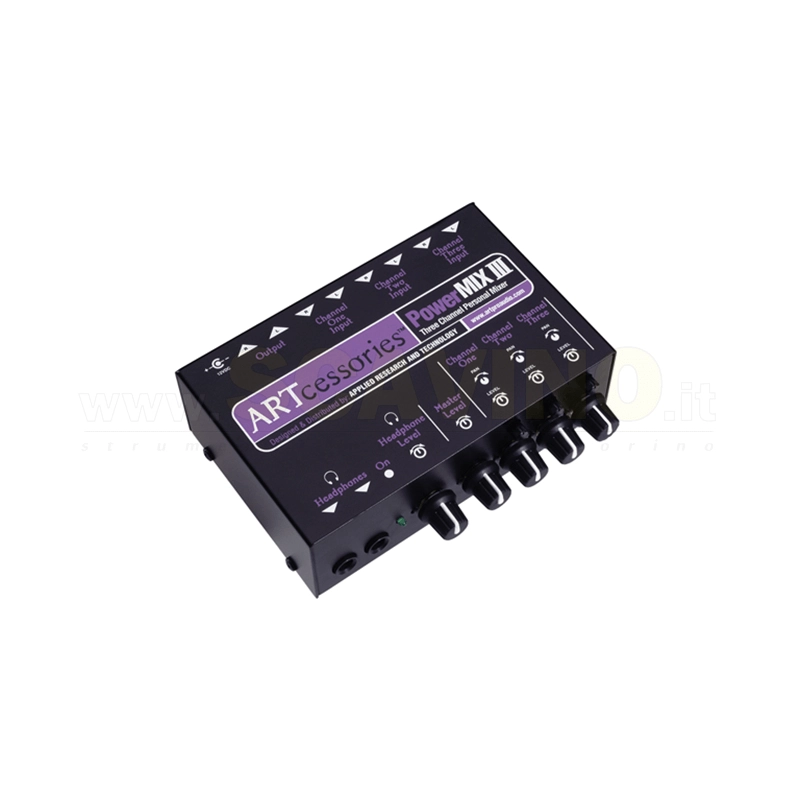 ART POWERMIX III 3 CH. MIXER
