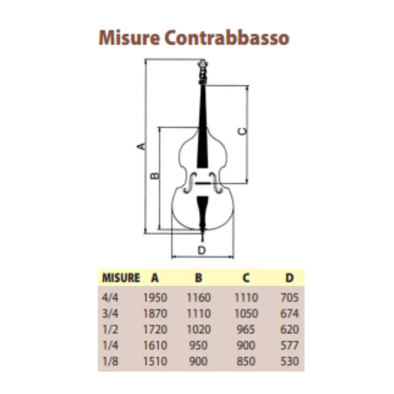 EASTMAN CB Contrabbasso 3/4 VB605
