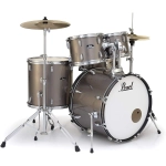 PEARL RS505C/C707 Batteria 20 10 12 14 14 Roadshow Bronze Metallic con Hardware e Piatti Sabian 16 14