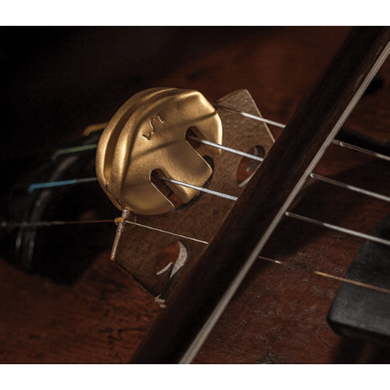 WMutes ESOM Sordina Violino/Viola Practice Gold Satino