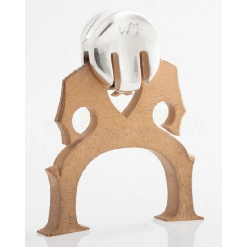 WMutes VCESPM Sordina Cello Practice Silver Satino