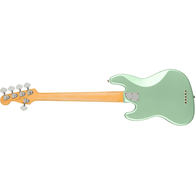 Fender American Professional II Jazz Bass® V Maple Fingerboard, Mystic Surf Green 0193992718