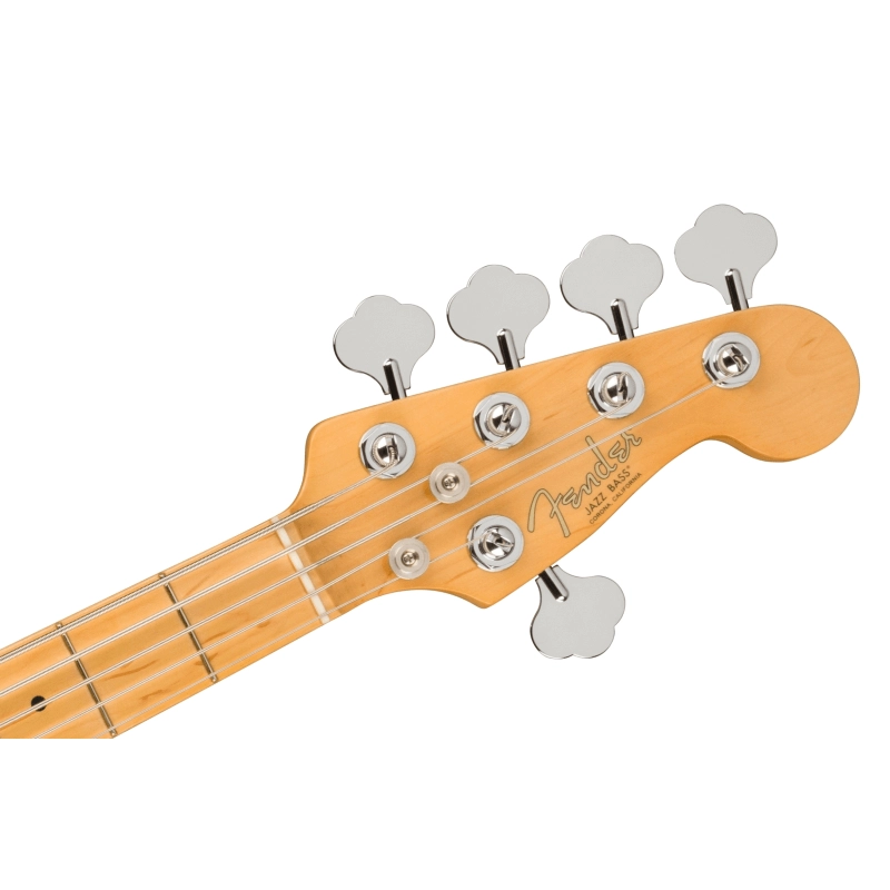 Fender American Professional II Jazz Bass® V Maple Fingerboard, Mystic Surf Green 0193992718