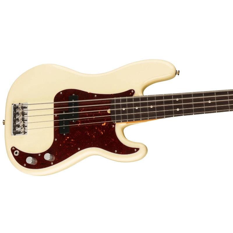 Fender American Professional II Precision Bass® V Rosewood Fingerboard, Olympic White 0193960705