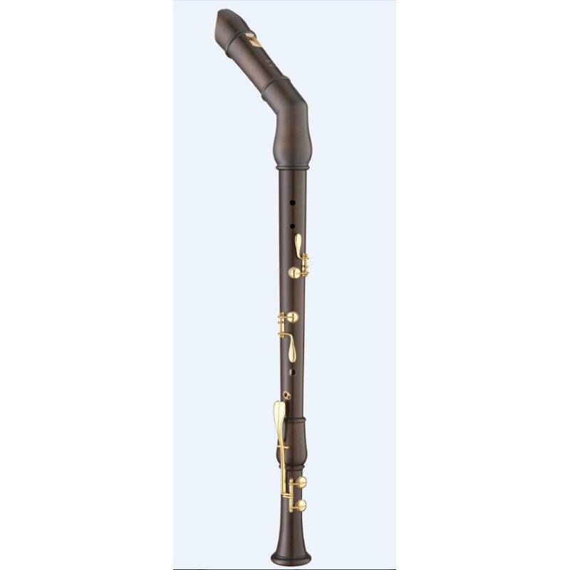 Moeck 2541 Flauto Basso Barocco in Acero