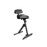 Gravity FMSEAT1BR Sgabello regolabile in altezza con piede e schienale