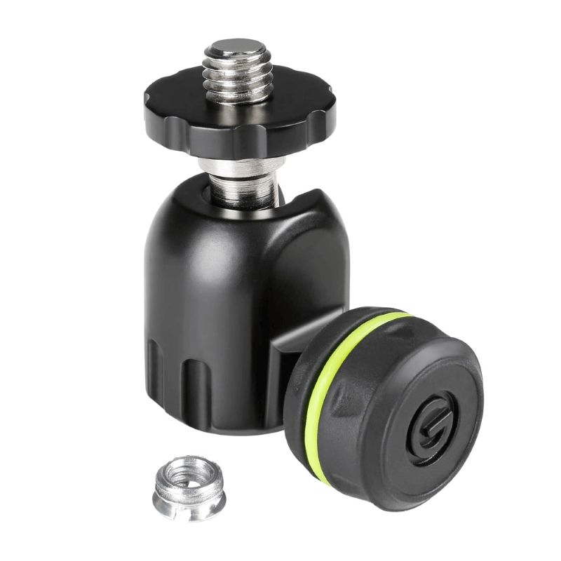 Gravity MSQT1B Adattatore per microfono Quick Tilt con giunto sferico