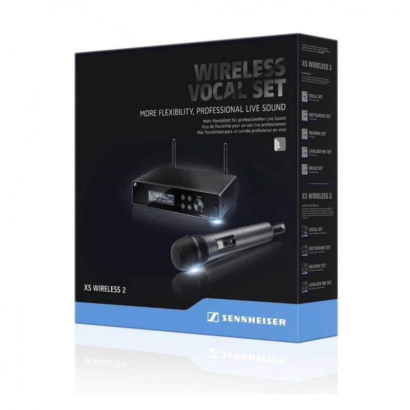 Sennheiser XSW2 865A Radiomicrofono Tru Diversity Palmare 548MHz - 572MHz, banda A