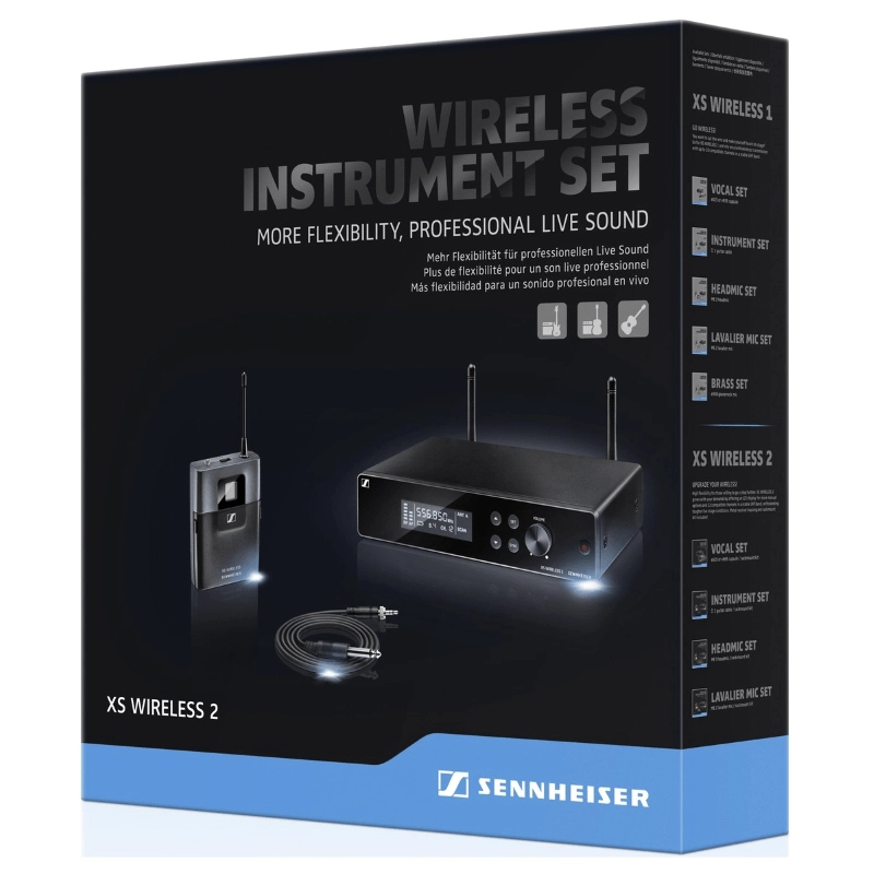 Sennheiser XSW2 CI1 E Trasmettitore radio per Strumenti Tru Diversity 821-832 MHz banda E