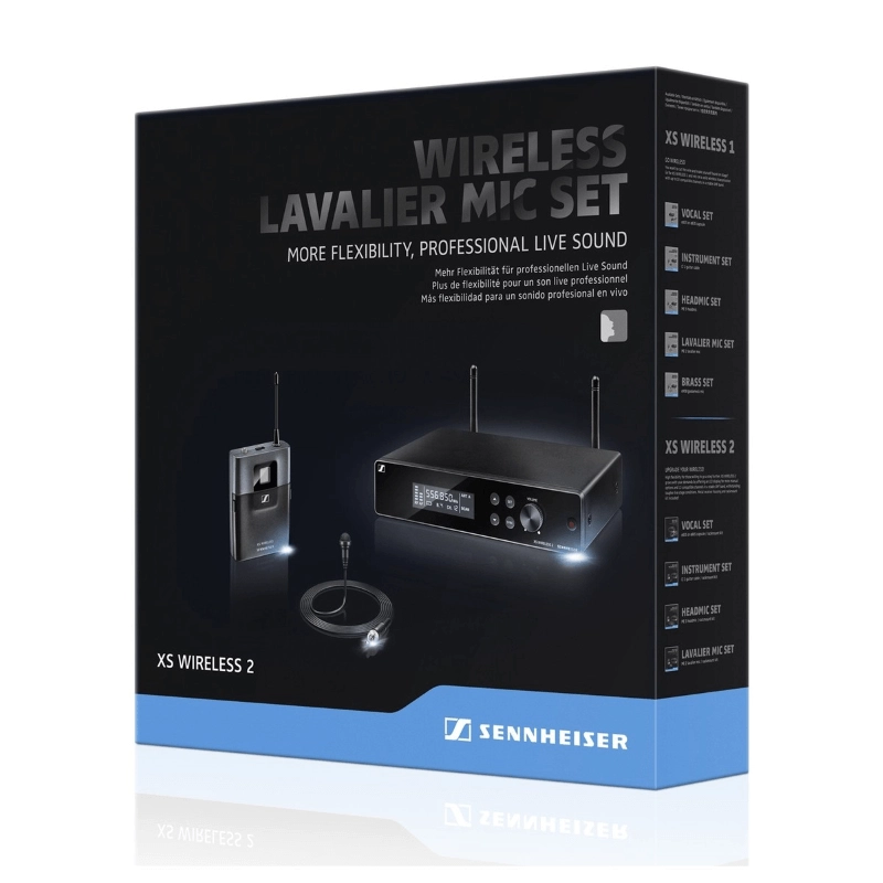 Sennheiser XSW2 ME2 E Microfono Lavalier Set Wireless 863MHz - 865MHz banda E