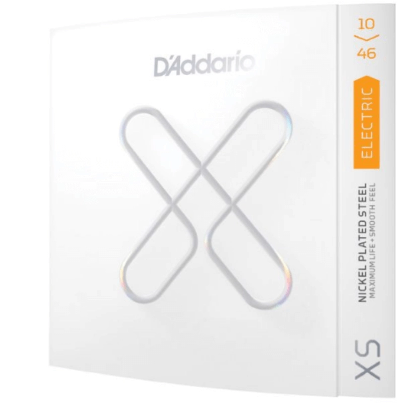D'Addario XSE1046 Nickel Coated Electric Guitar Strings, 10-46, Regular Light