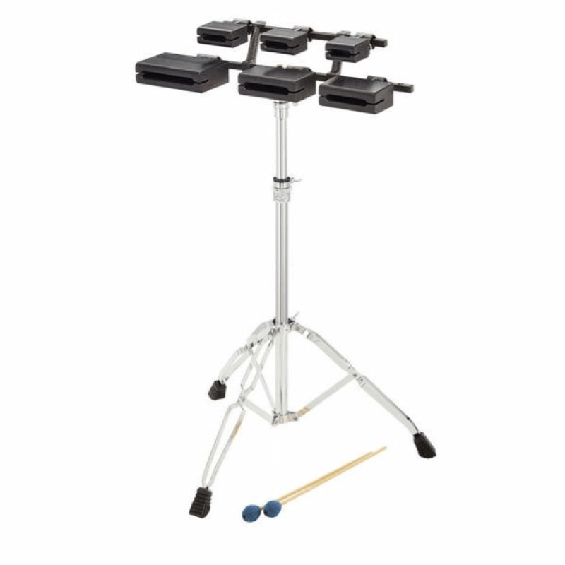 Adams 2TB5KO Templeblocks Set 5pz su 2 file con Stand