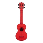 Kala KA-WMT-RD-S - Ukulele soprano Transparent Maritime Red - c/borsa