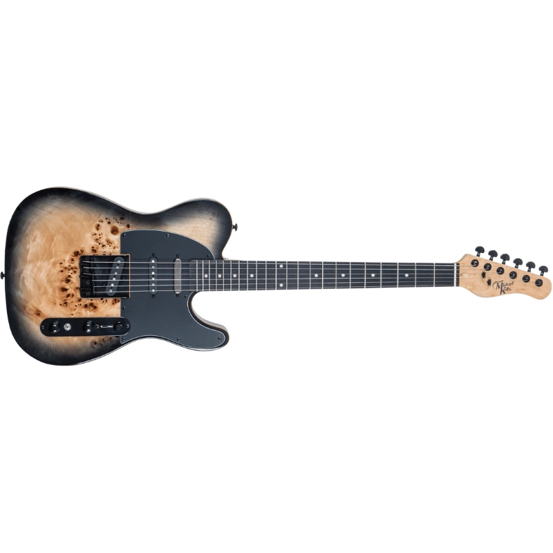 Michael Kelly Triple 50 - Chitarra elettrica - Black burl