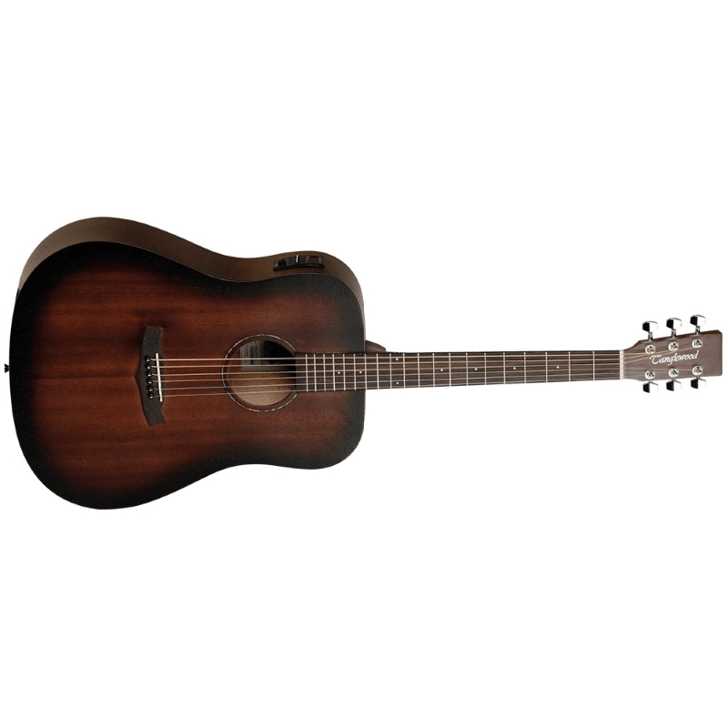 Tanglewood TWCR-DE - Chitarra acustica elettrificata - Whiskey Barrel Burst Satin