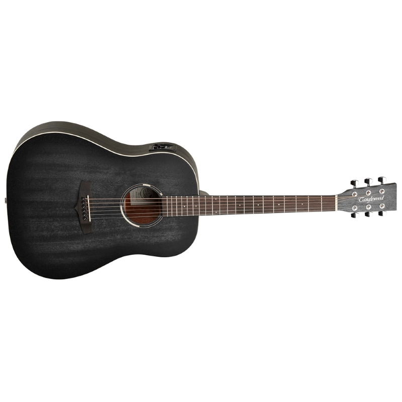 Tanglewood TWBB-SDE - Chitarra acustica elettrificata - Smokestack Black Satin