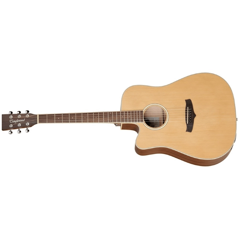Tanglewood TW10-E-LH - Chitarra acustica - Natural Satin- per mancini