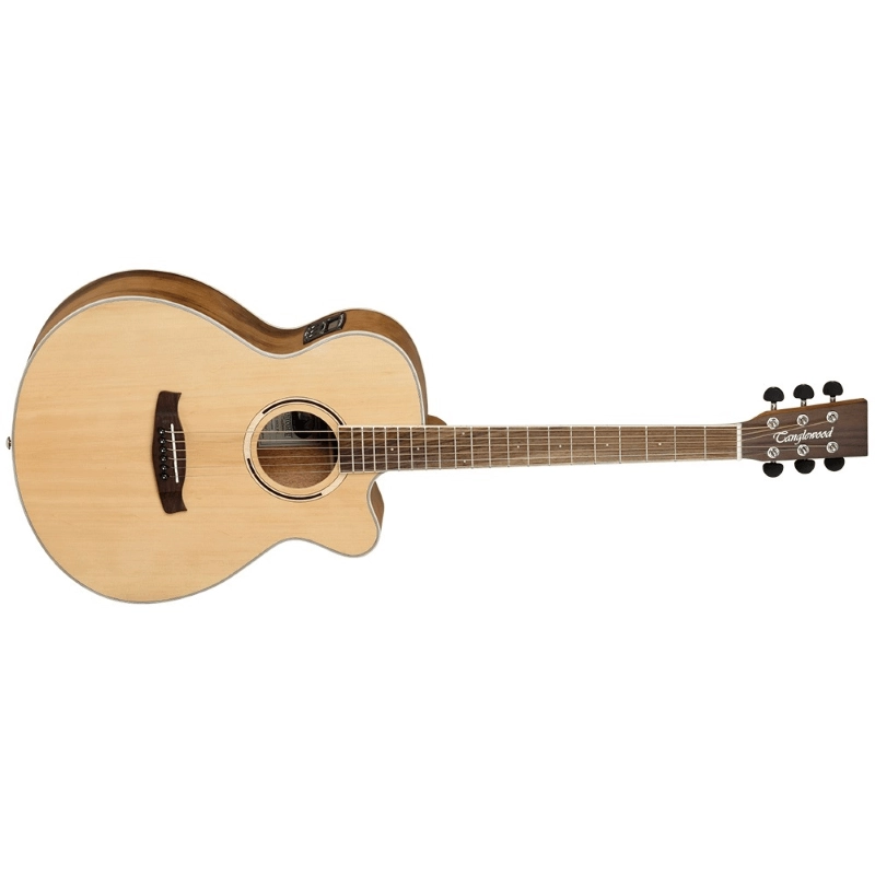 Tanglewood DBT-SFCE-PW - Chitarra acustica elettrificata - Natural Open Pore Satin