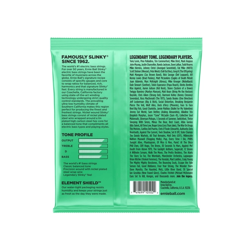 Ernie Ball 2841 Hyper Slinky Bass 40-100