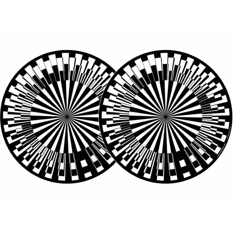 Zomo 0020102306 2x zomo slipmats - scope - bianco 0020102306