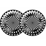 Zomo 0020102306 2x zomo slipmats - scope - bianco 0020102306