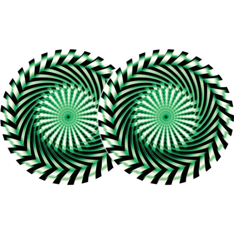 Zomo 0020102923 2x zomo slipmats saw - verde 0020102923